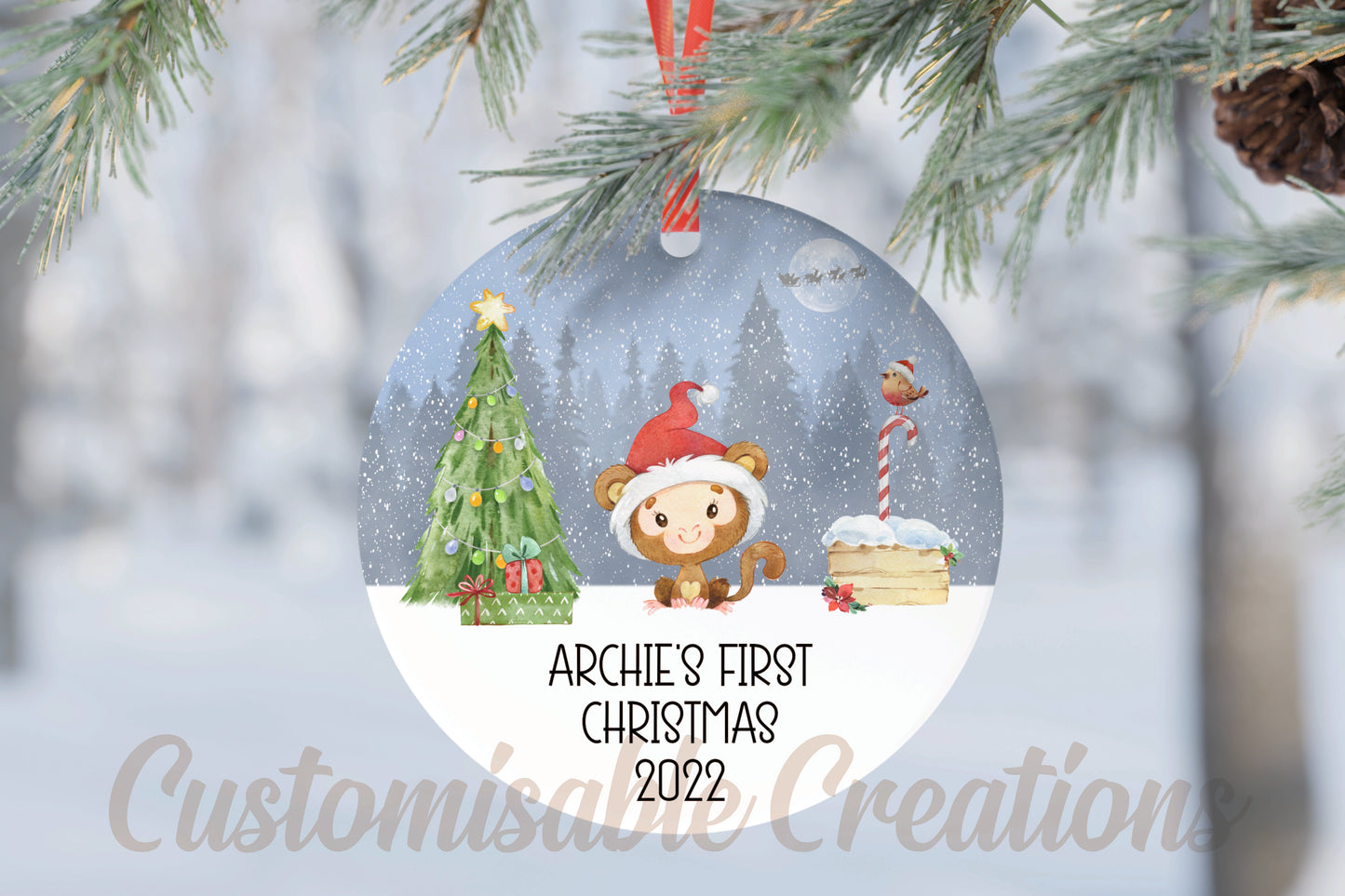 Christmas Animal Bauble