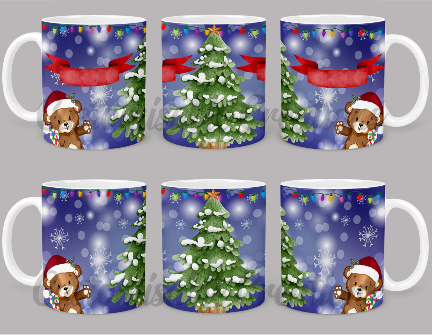 Christmas Bear Mug