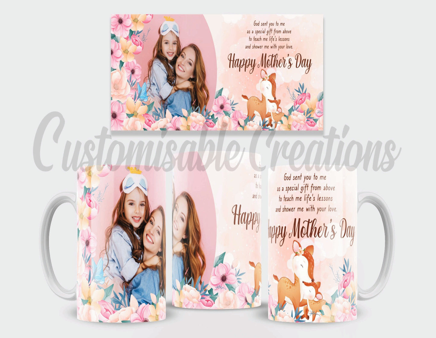 Happy Mother's Day Animal Mug