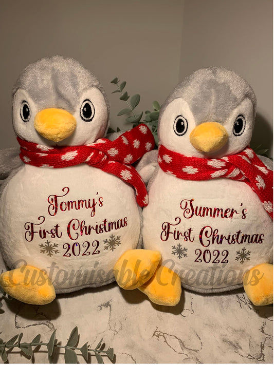 Christmas Penguin Teddy