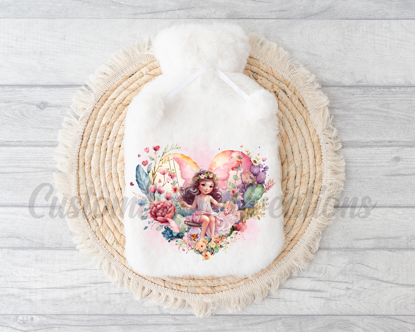 Fairy Swing Hot Water Bottle