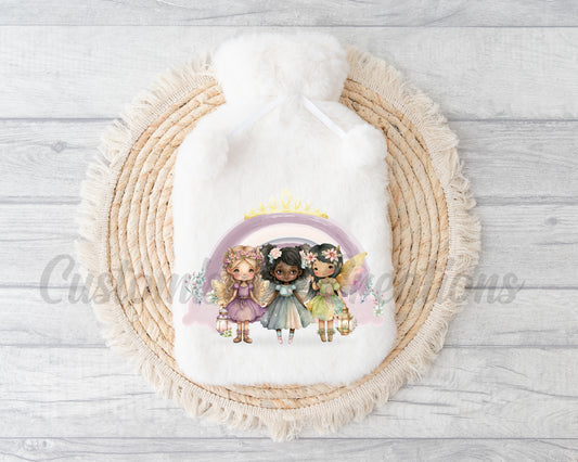 Three Fairies Hot Water Bottle